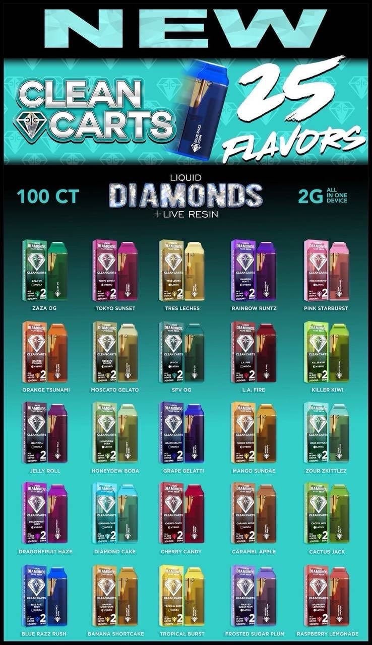 Clean Carts 2g Diamond Disposable - Image 5