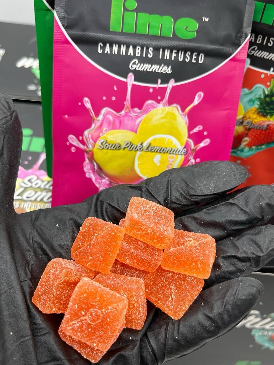 Lime Infused Cannabis Gummies