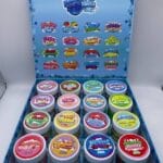 Dabbin Dotz Snowcaps 16 Strain Variety Pound Box | Super Fire Quality – Cannaldripsleaf