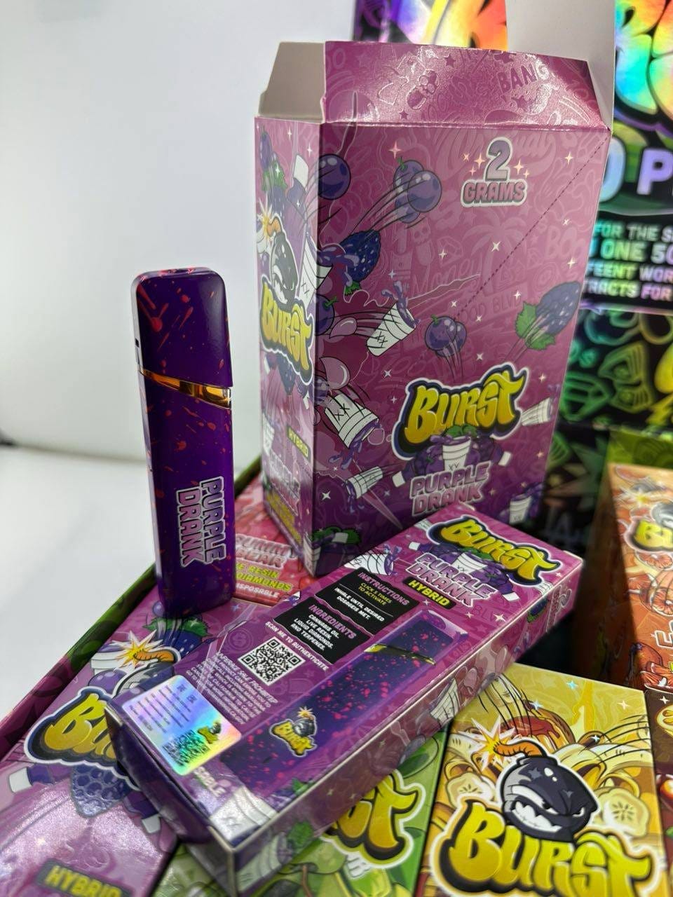 Burst 2G Disposable (Authentic) | Premium Vape Pen | CannalDripsLeaf