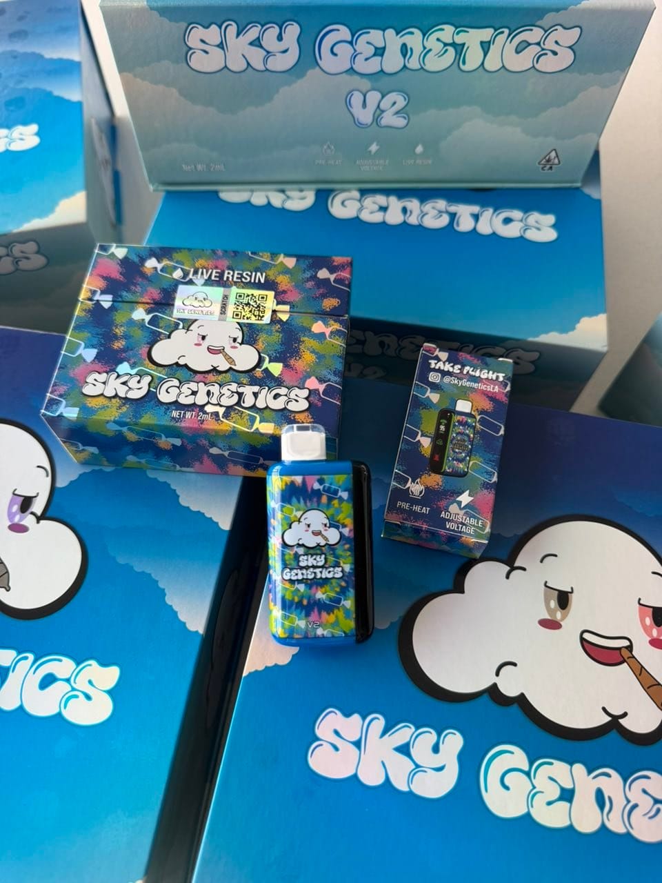 Sky Genetics V2 Disposable Vape – Premium Cloud Performance | Cannaldripsleaf