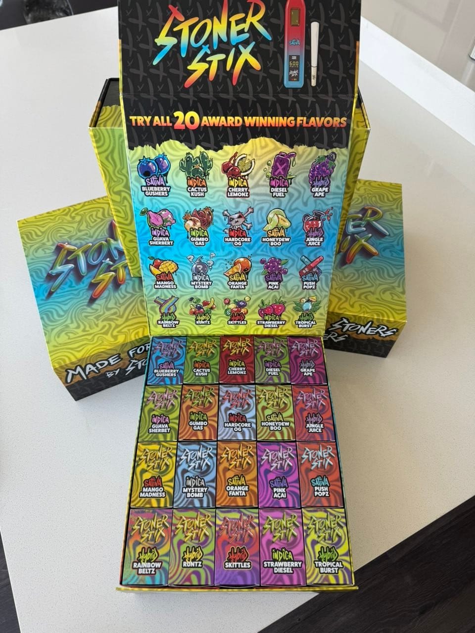 Stoner Stix Disposable with Pre‑Roll – Premium Vape Bundle | Cannaldripsleaf - Image 3