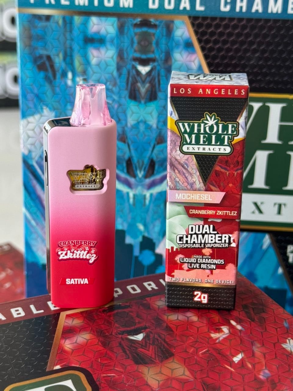 Whole Melt Dual Chamber Disposable – Premium 2‑in‑1 Vape | Cannaldripsleaf