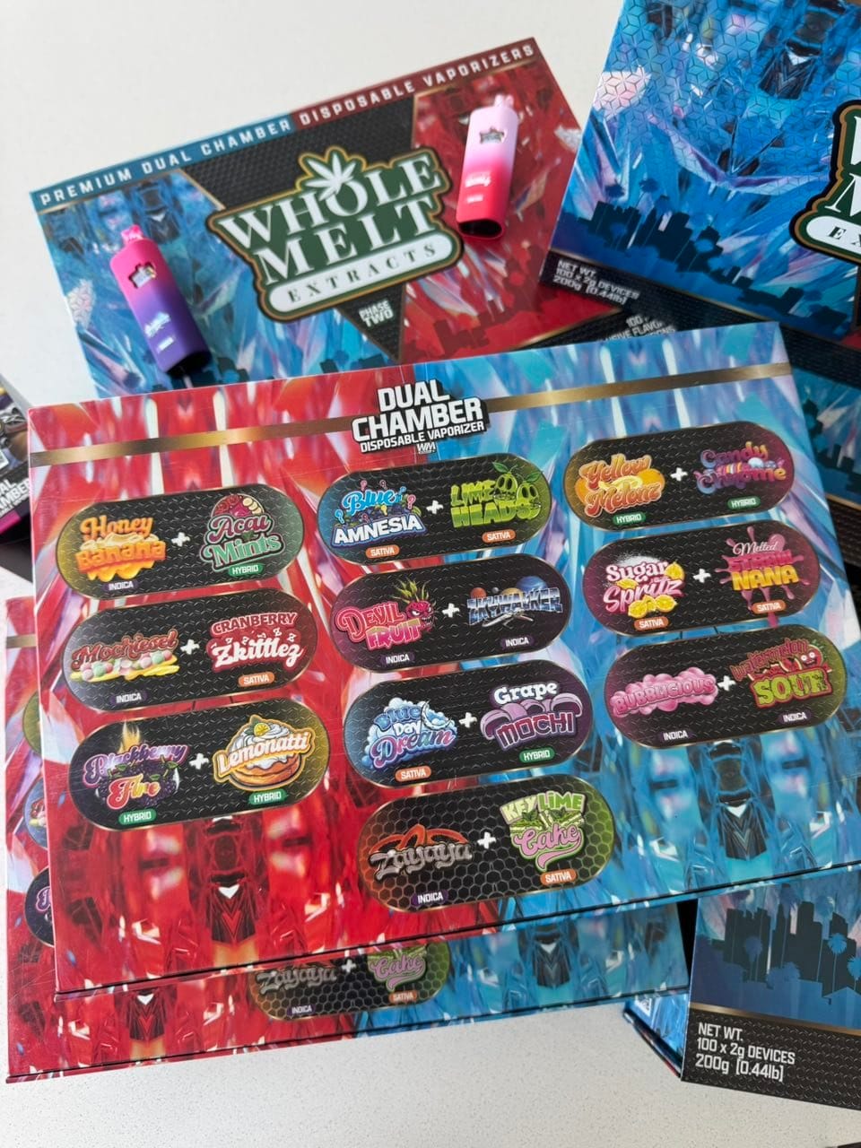 Whole Melt Dual Chamber Disposable – Premium 2‑in‑1 Vape | Cannaldripsleaf - Image 2