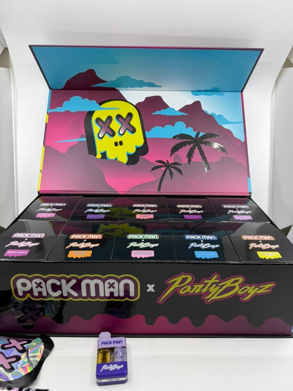 Packman x PartyBoyz 3G Disposable Vape + Preroll Bundle | Premium Combo Pack | Cannaldripsleaf - Image 3